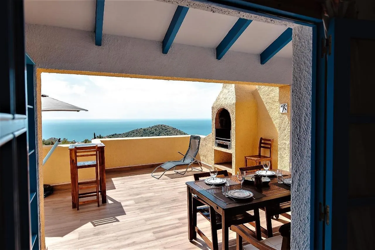 House With Terrace, Amazing Views And Private Shared Pool 0*, Mojacar