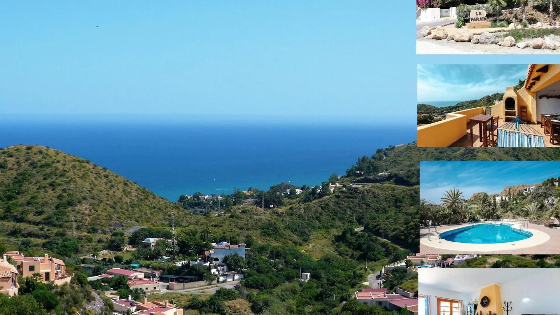 House With Terrace, Amazing Views And Private Shared Pool Villa Mojácar